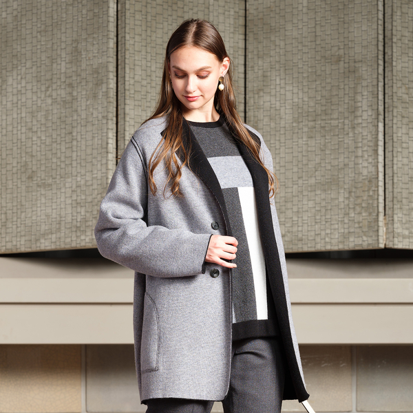 【美品✨】Deuxieme Classe カシミヤ混　ニットプルオーバー　秋冬 Deuxieme Classe（ドゥーズィエムクラス）の「Cashmere