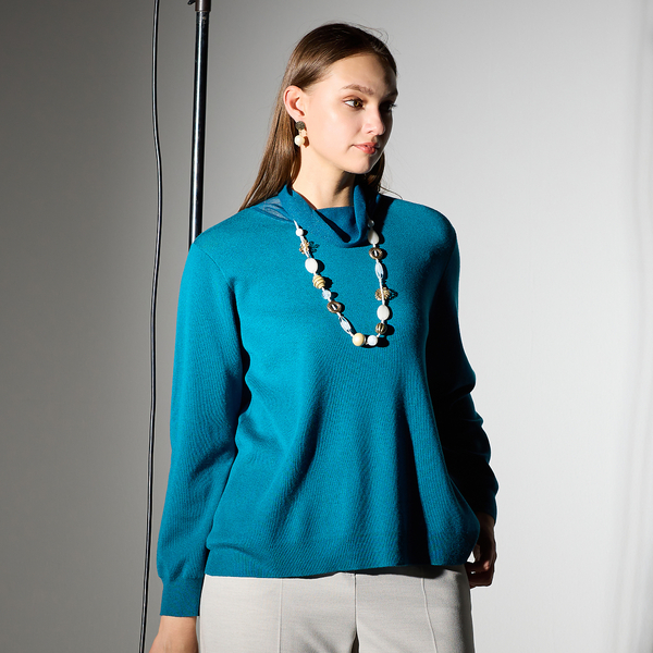 ローズティアラ Fサイズ(L〜LL) 長袖デニムジャケット　ブルーカラー ローズティアラ Fサイズ(L〜LL) 長袖デニムジャケット ブルーカラー