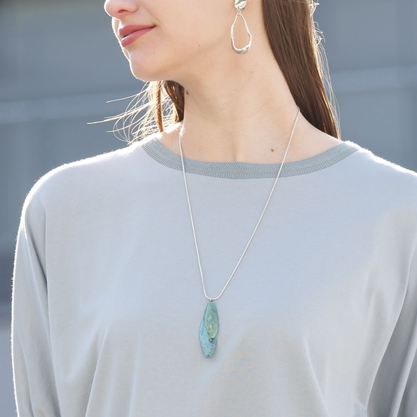 ターコイズトップ ネックレス | レディースファッション【JUNIOR