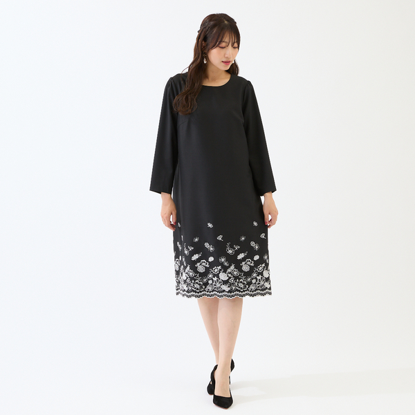 吹上刺繍ワンピース | レディースファッション【JUNIOR Online Shop】
