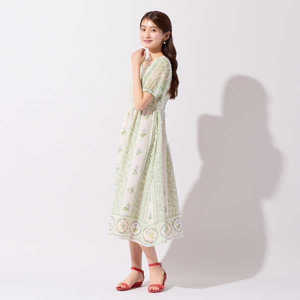 か*ん様 ETRO フローラルプリント ワンピース フラワープリントワンピース | レディースファッション【JUNIOR Online