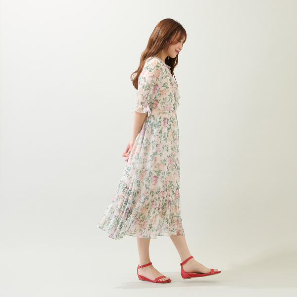 フラワープリントワンピース | レディースファッション【JUNIOR Online