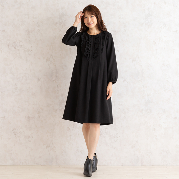 フリルサックワンピース | レディースファッション【JUNIOR Online Shop】