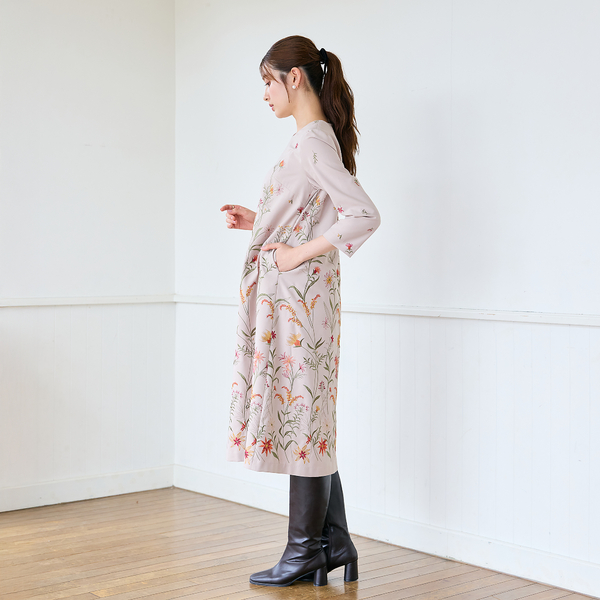 吹上刺繍Aラインワンピース | レディースファッション【JUNIOR Online