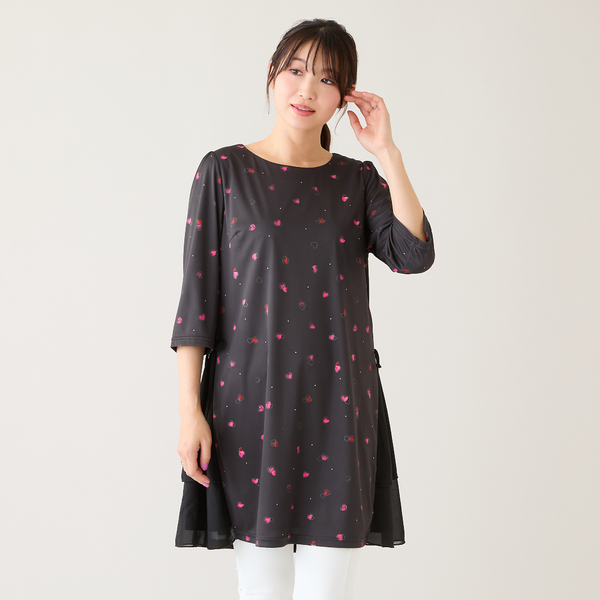 ハートプリントチュニック | レディースファッション【JUNIOR Online