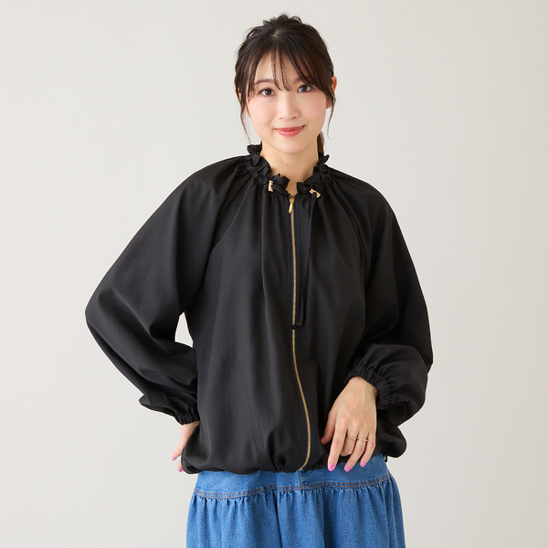 撥水/UVカット/接触冷感】シアーブルゾン | レディースファッション
