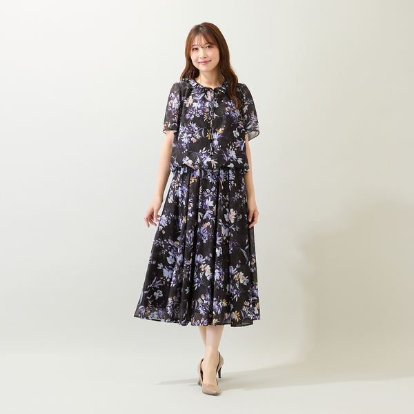 セットアップ対応】バルーンヘムブラウス | レディースファッション