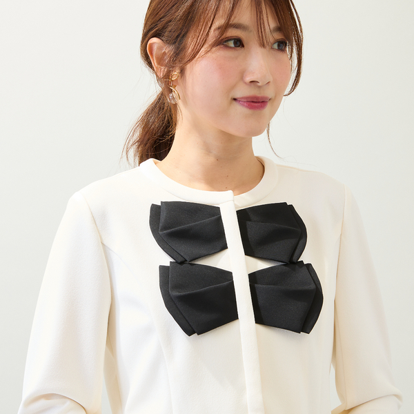 Rose Tiara　ローズティアラ　大きいサイズ　フェイクレザージャケット Rose Tiara【ローズティアラ】