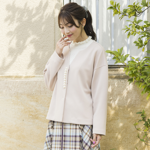 ノーカラージャケット | レディースファッション【JUNIOR Online Shop】
