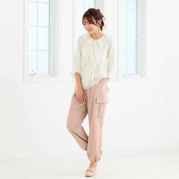 撥水】スカラポケットカーゴパンツ | レディースファッション【JUNIOR