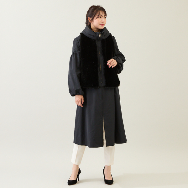 専用です☆セオリー☆21 3way ダウンベスト付きトレンチコート美品9.7万 MAISON BREEZE 【SETUP7】アウター トレンチコート ダブルブレスト