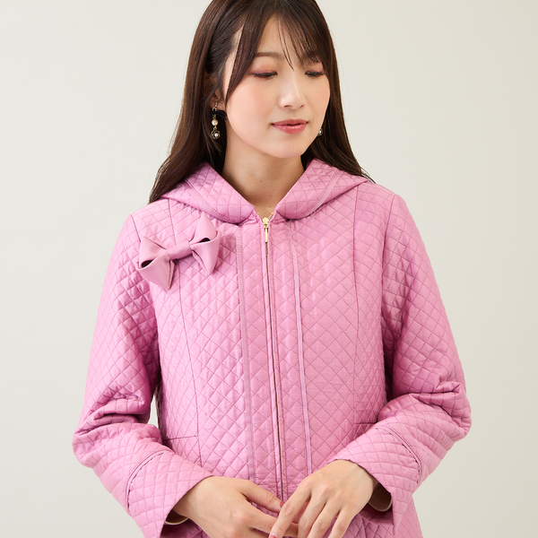 Rosa Tiara コート サイズ42 Rosa Tiara コート サイズ42 ローズティアラ ピンクアウター コート 42