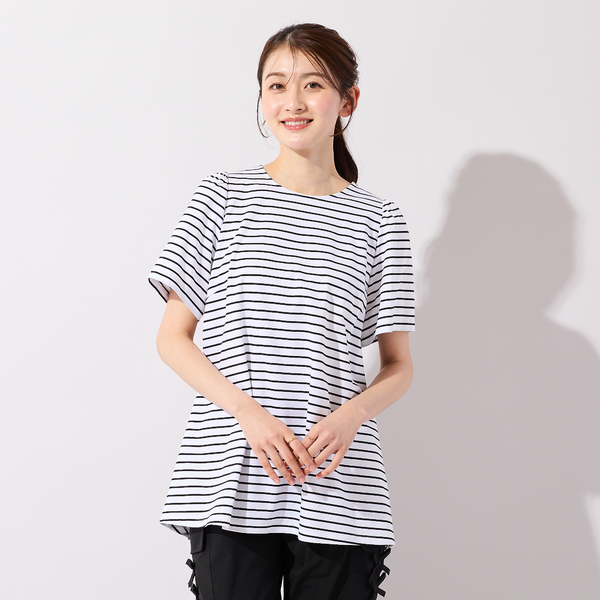 baserange バックリボンカットソー KBF（ケービーエフ） tシャツ 2WAYバックリボンカットソー レディース
