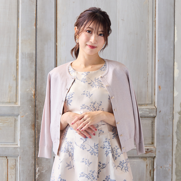 Rosa Tiara コート サイズ42 Rose Tiara/ローズティアラ/42/総レース/ノーカラー/コート