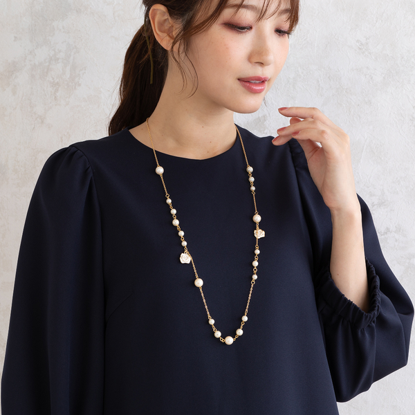 ローズネックレス | レディースファッション【JUNIOR Online Shop】