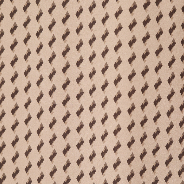 手洗いOK】幾何プリント・ギャザーワンピース | レディース