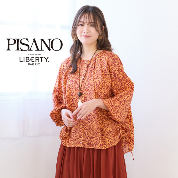 みこ様☆ハンドメイドリバティロングブラウス2021Bー36 楽天市場】リバティ ブラウス（サイズ（S/M/L）S）の通販
