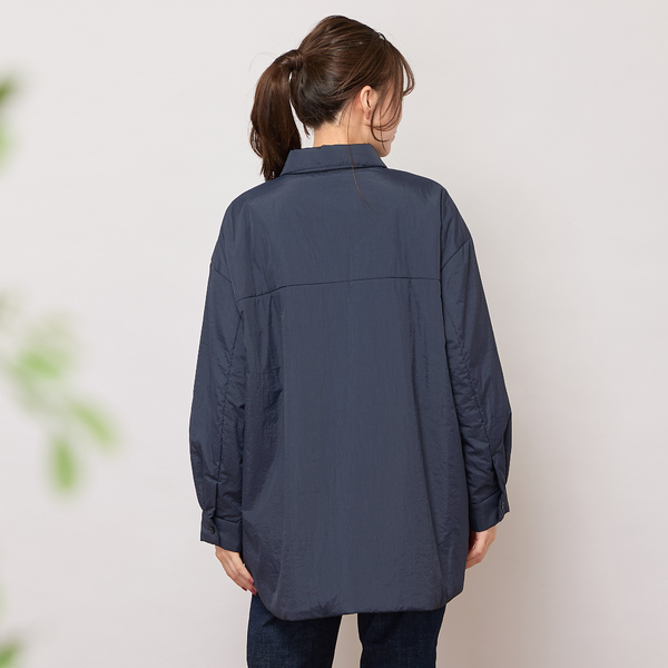 極薄中綿入りオーバーシャツ | レディースファッション【JUNIOR Online