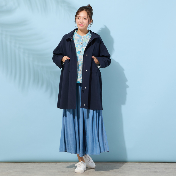 撥水・接触冷感・透湿・UVカット】ユーティリティコート | レディース