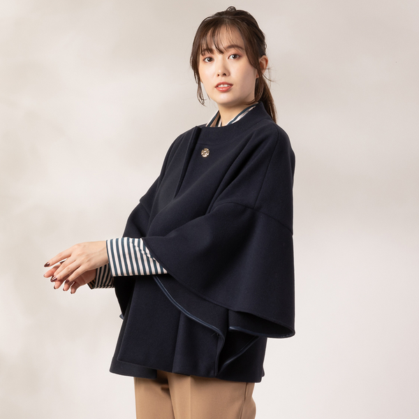 cape sleeve jacket/ケープスリーブジャケット ADRER（アドラー）の「cape sleeve jacket/ケープスリーブ
