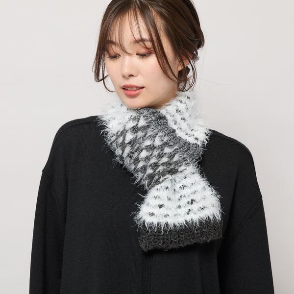 ざっくり編みミニマフラー | レディースファッション【JUNIOR Online