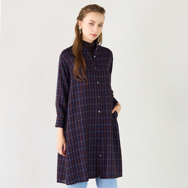 【新品タグ付き】Liliane Burty ECLAT ロングコート リリアンビューティエクラ】今にフィットする心地よいリュクス