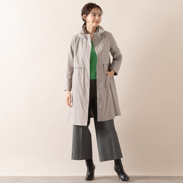 【値下げ中】あちゃちゅむ　バーガンディ コート 値下げ中】あちゃちゅむバーガンディ コート