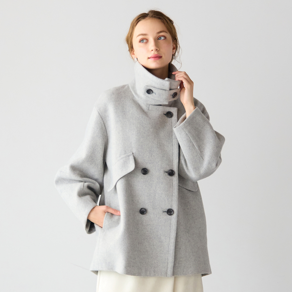 コクーンスリーブミドルコート | レディースファッション【JUNIOR