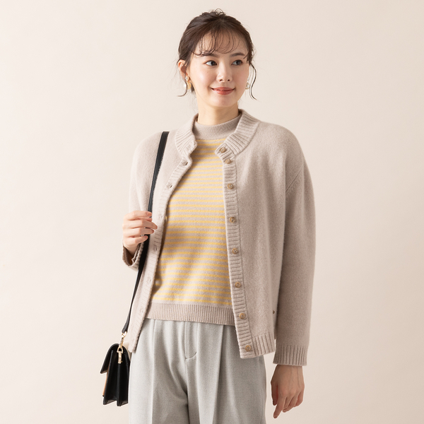 カシミヤカーディガン アンサンブル アンサンブル対応/S・Mサイズ】カシミヤ12GGカーディガン | レディース