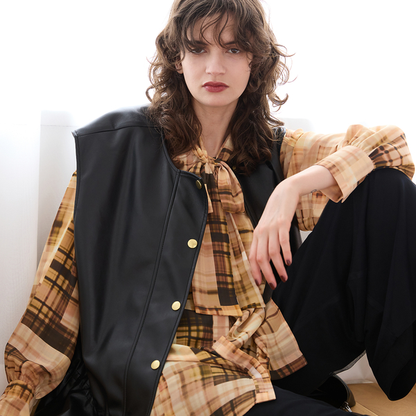 R-ISM人気アイテム】フェイクムートンジレ | レディースファッション