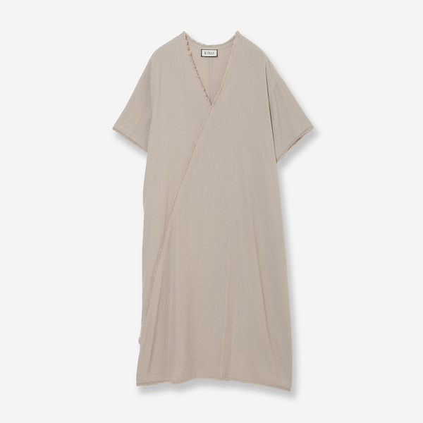 限定ITEM・洗える】フリンジVネックワンピース | レディース 限定ITEM・洗える】フリンジVネックワンピース | レディース