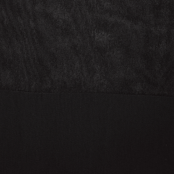 リズム] 撥水・接触冷感・速乾・UVカット バルーンヘムワンピース 黒