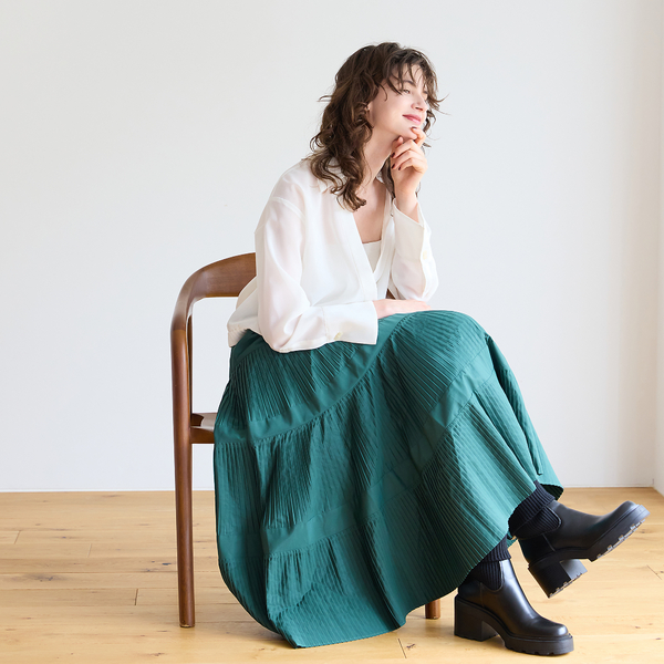 専用です！　新品タグ付　ピーチスエード スカート 44サイズ 専用です！ 新品タグ付 ピーチスエード スカート 44サイズ