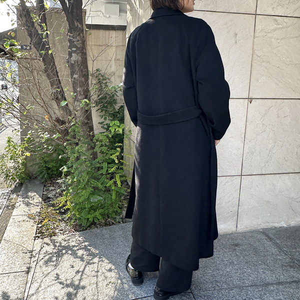 名品アイテム・カシミヤ100％】ロングコート | レディースファッション