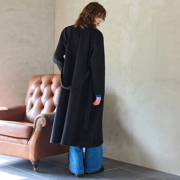 名品アイテム・カシミヤ100％】ロングコート | レディースファッション