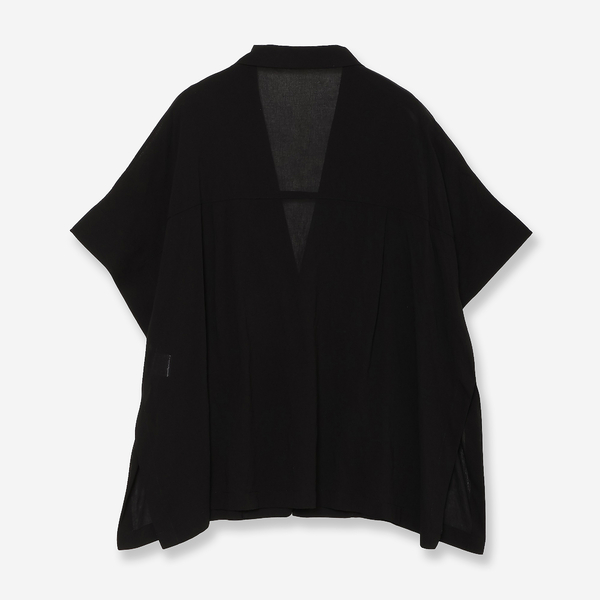 ハーフスリーブＪＫ黒N様 限定ITEM・洗える】気流染ハーフスリーブジャケット | レディース