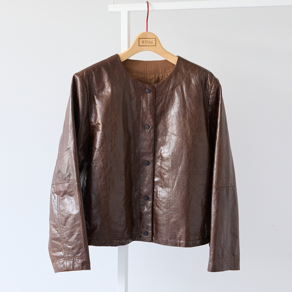 リバーシブル】シープレザーリバージャケット | レディース