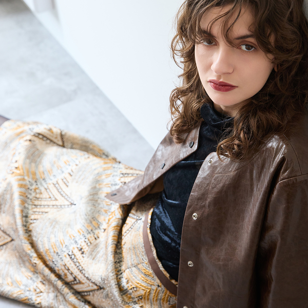 リバーシブル】シープレザーリバージャケット | レディース