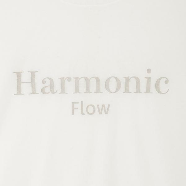 接触冷感】シアーロゴTシャツ【Harmonic Flow】 | レディース