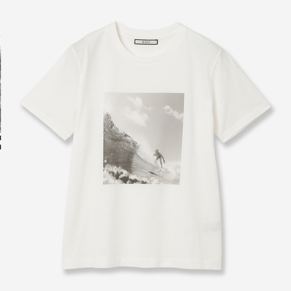 人気アイテム・全3色・洗える】フォトプリントTシャツ（SURF