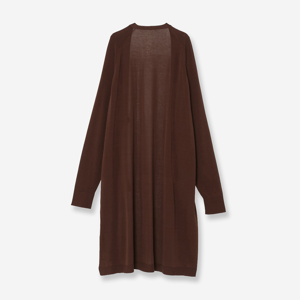 アンサンブル対応】シアーロングニットカーディガン | レディース