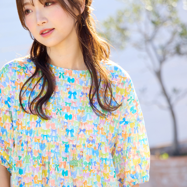 ジョリープッペ　【22fabric】リボンコレクター/ブラウス　42 22fabric】リボンコレクター/ブラウス | レディースファッション