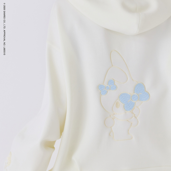 My Melody】 マイメロディ 刺繍パーカー | レディースファッション