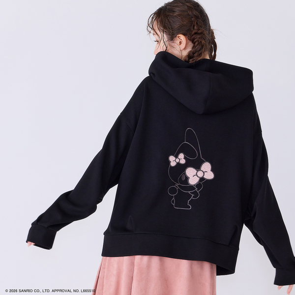 My Melody】 マイメロディ 刺繍パーカー | レディースファッション