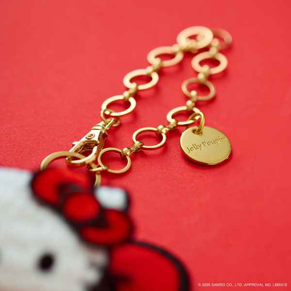HELLO KITTY】ハローキティ コラボ刺繍チャーム | レディース
