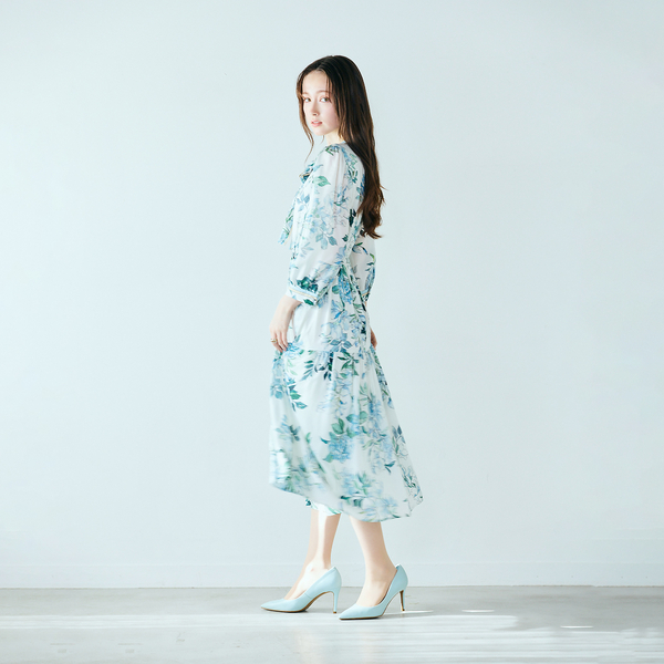 アジサイプリントワンピース | レディースファッション【JUNIOR Online