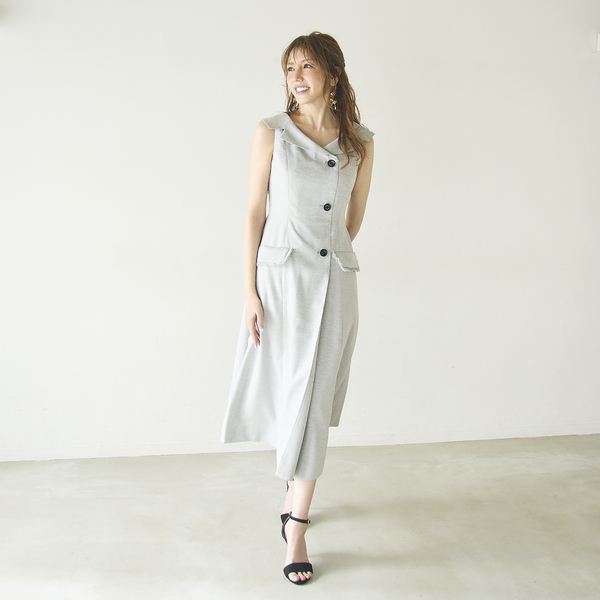モデル美香×Audie a Muses】ラップ風デザインワンピース | レディース