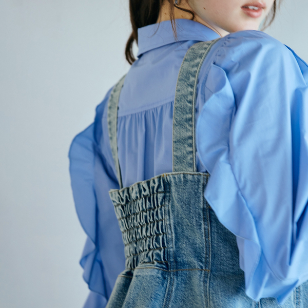 CYNICAL シニカル ギャザーフレアテンセルビスチェ F5-5200J3636C16GX2