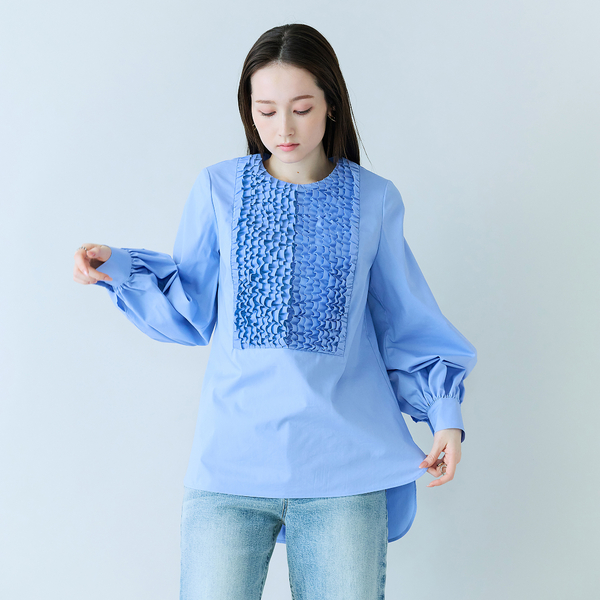 フロントフリルレイヤードブラウス | レディースファッション【JUNIOR