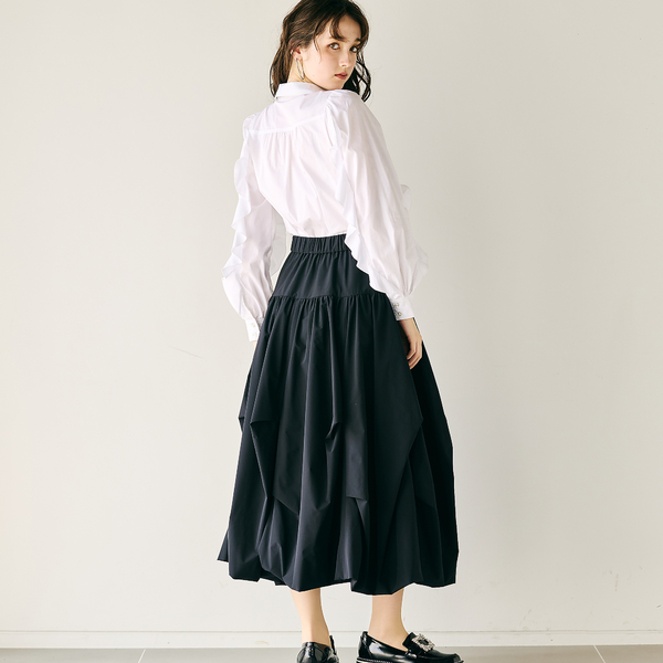 タックバルーンスカート | レディースファッション【JUNIOR Online Shop】